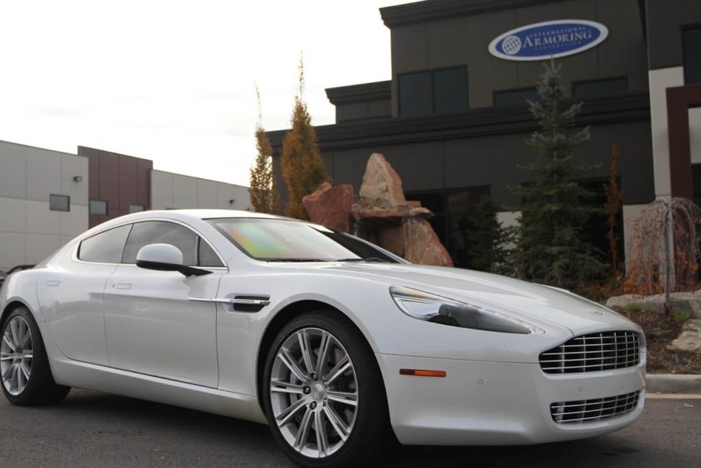 Armored Bulletproof Aston Martin Rapide with Armormax Side