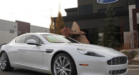 Armored Bulletproof Aston Martin Rapide with Armormax Side