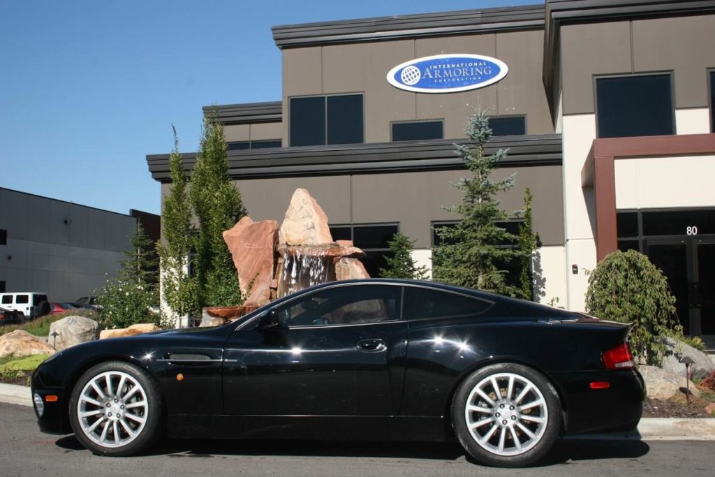 Armored Bulletproof Aston Martin Utah with Armormax Luxury Protection Sports Car