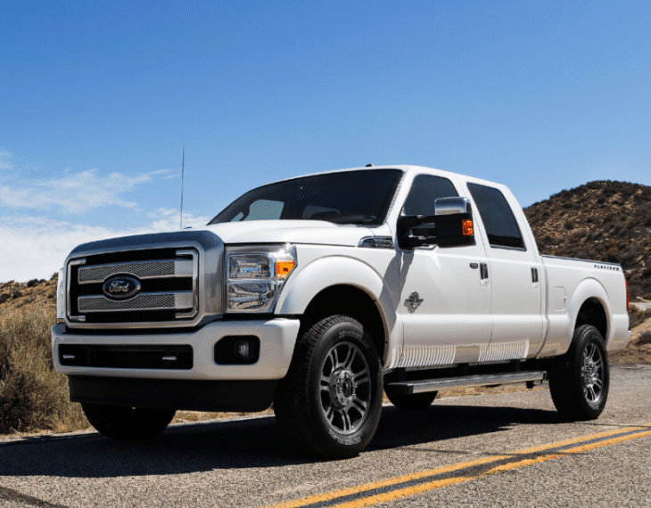 Bulletproof Ford F350 Platinum