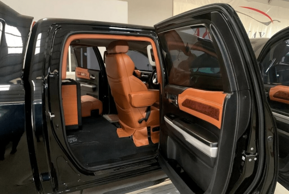 Bulletproof Toyota Tundra Armormax back door