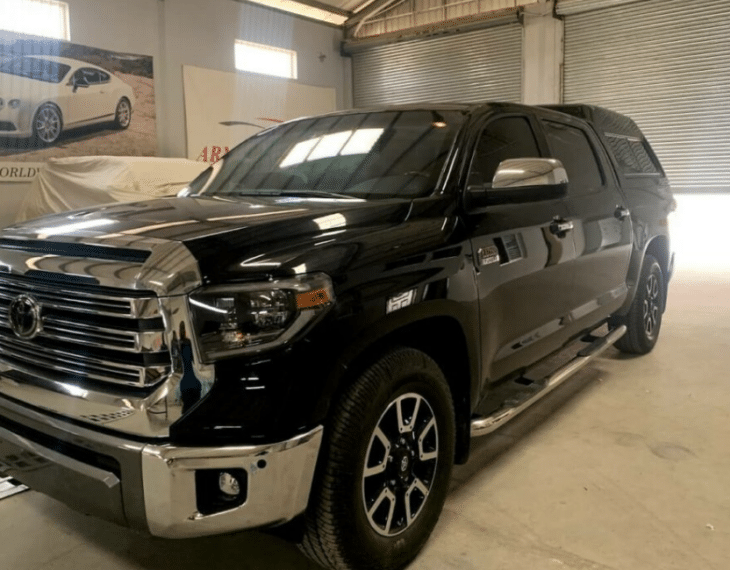 Bulletproof Toyota Tundra Armormax front