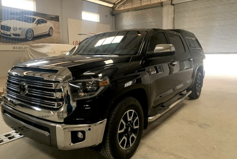 Bulletproof Toyota Tundra Armormax front