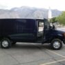 side view of a Bulletproof Ford CIT Van