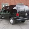 side view of a Bulletproof Ford CIT Van