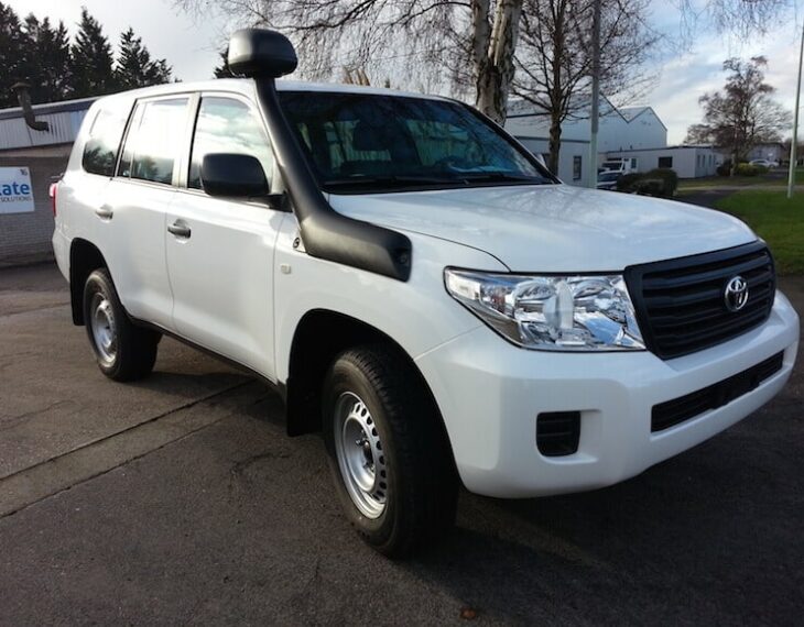 Armored Toyota Land Cruiser