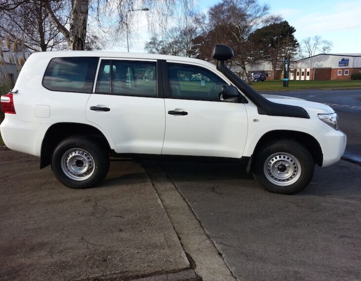 Armored Toyota Land Cruiser