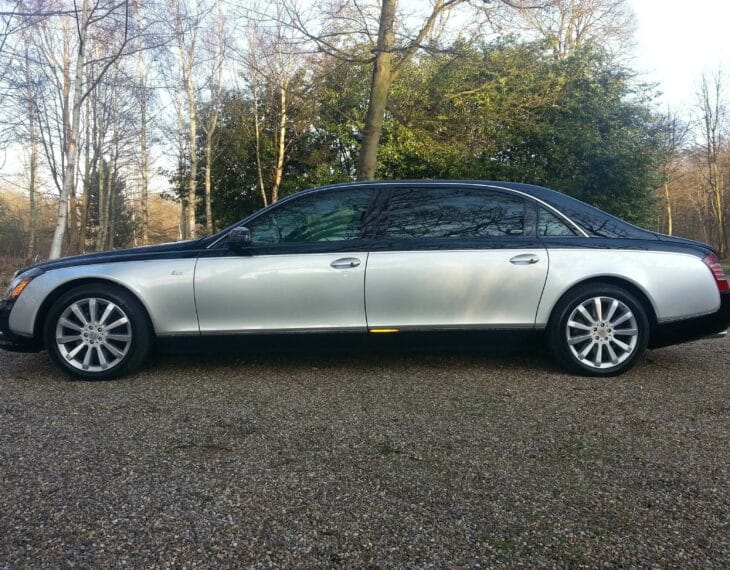 Bulletproof Maybach 62S side view