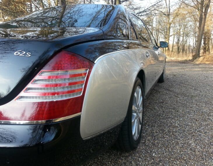 Bulletproof Maybach 62S side view