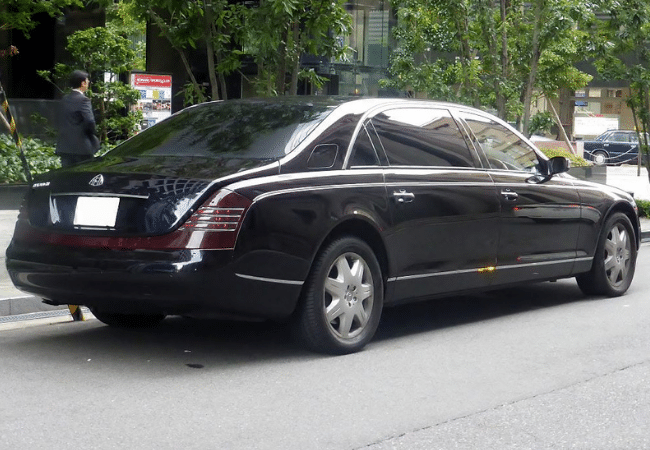 Bulletproof Maybach 62