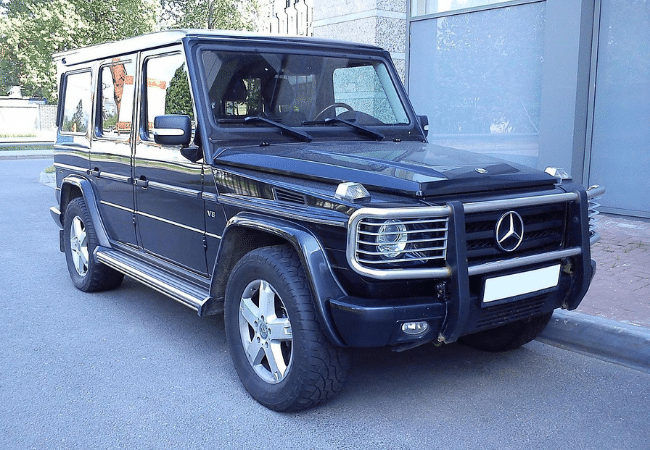 Bulletproof Mercedes-Benz G550