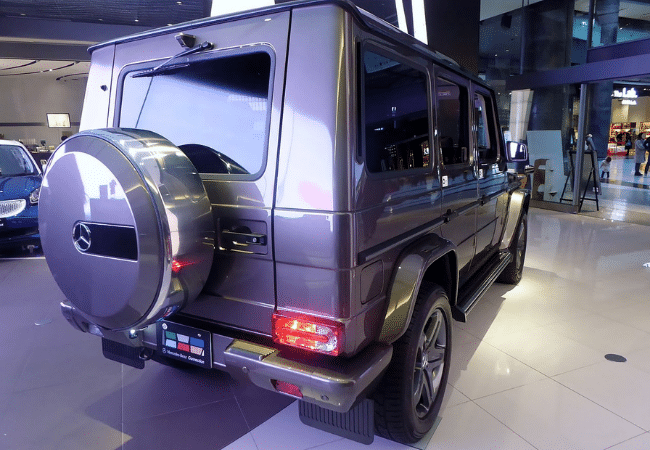 Bulletproof Mercedes-Benz G550