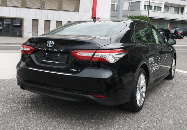 Bulletproof Toyota Camry front