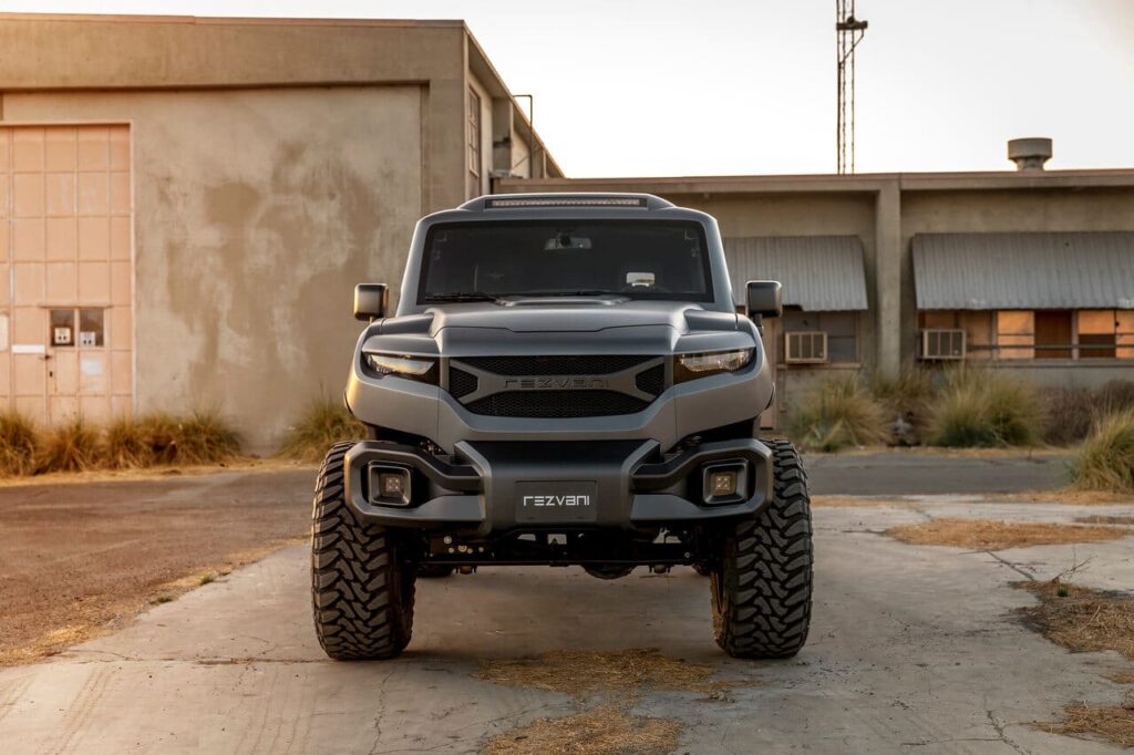 Rezvani Tank Front Grill Armormax