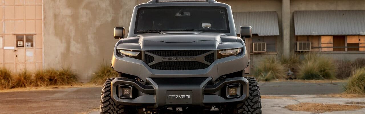 Rezvani Tank Front Grill Armormax