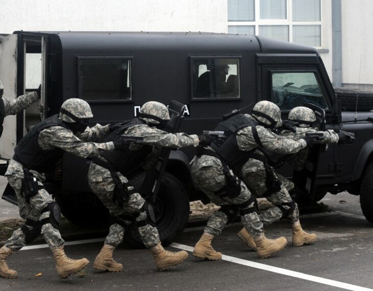 SWAT armored vehicle armormax