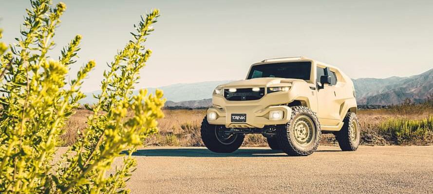 Military Edition Rezvani Tank