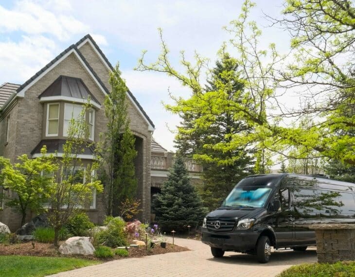 Bulletproof Mercedes-Benz Sprinter Van