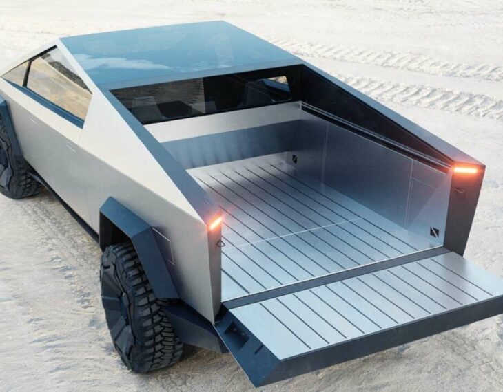 Tesla Cybertruck at Petersen Photo Gallery To Be Bulletproof