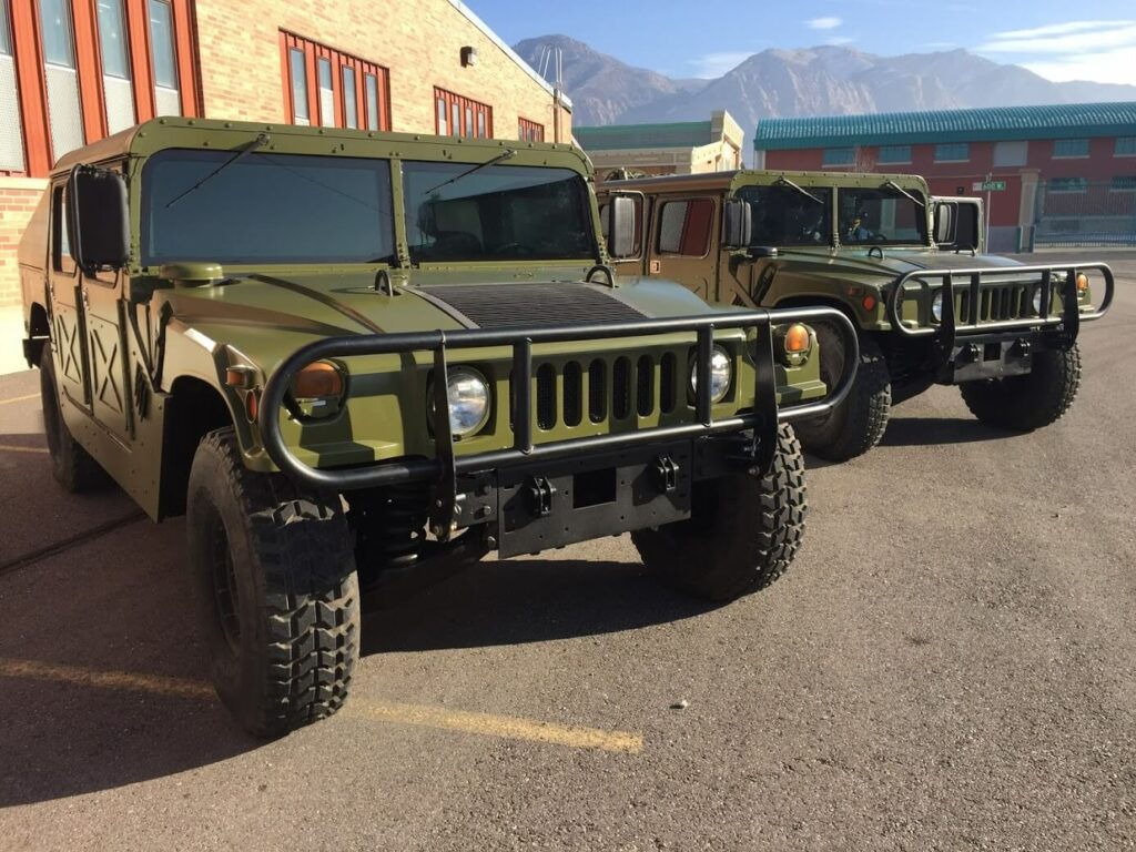 bulletproof Military Humvee