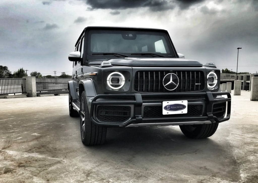 2020 Bulletproof Mercedes Benz G 63 AMG with Armormax Front