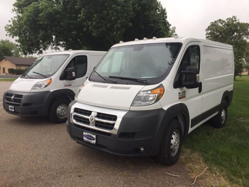 Bulletproof Dodge Promaster with Armormax Side View