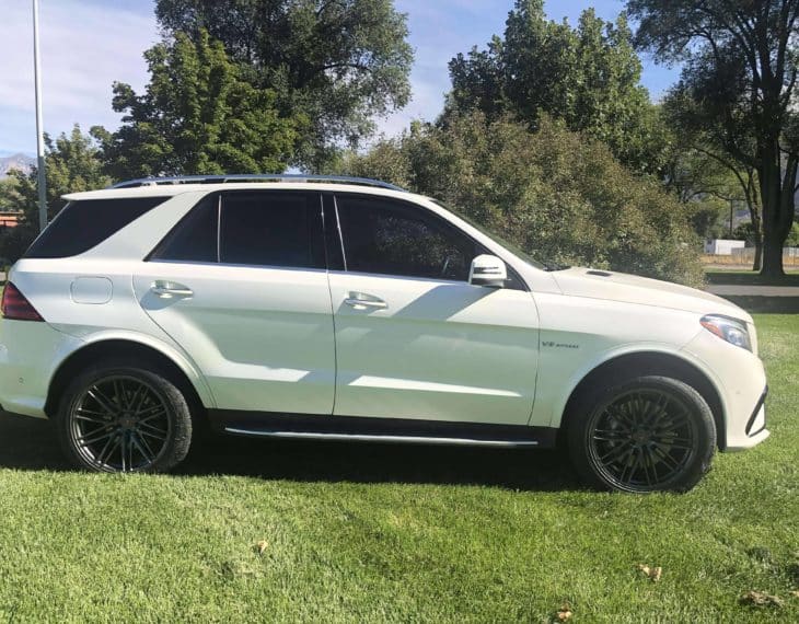 Bulletproof Mercedes Benz GLE 63 SUV AMG SUV White