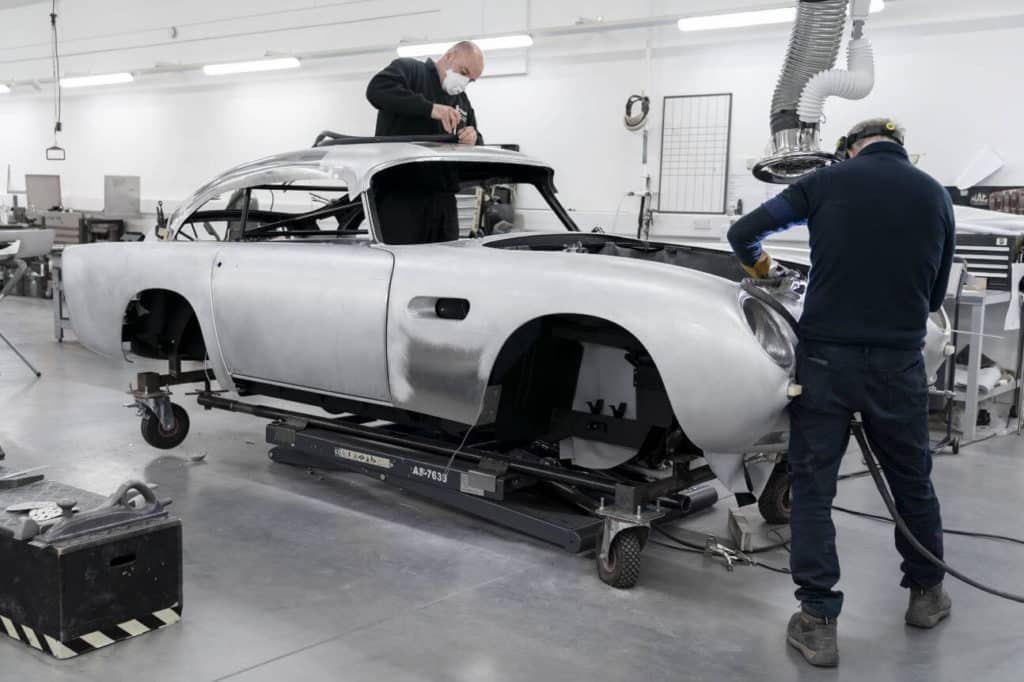 Aston Martin DB5 Production