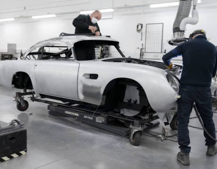 Aston Martin DB5 Production