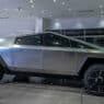 Tesla Cybertruck at Petersen Photo Gallery To Be Bulletproof