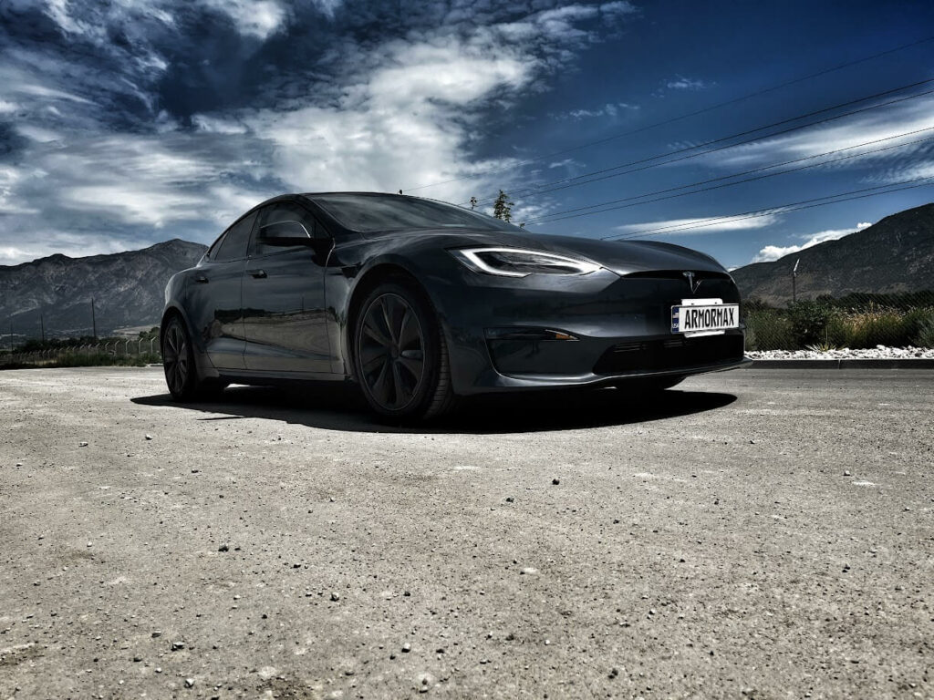 Armormax bulletproof Tesla Model S Plaid Armored Utah