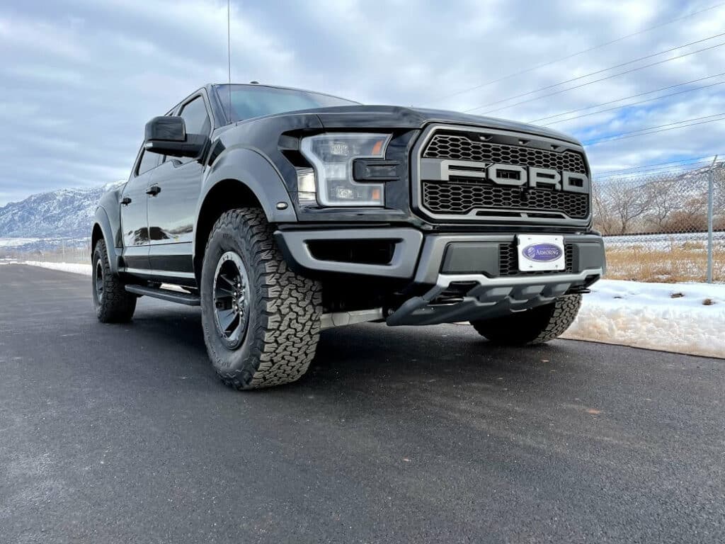 Exterior Armored Ford Raptor Utah Armormax