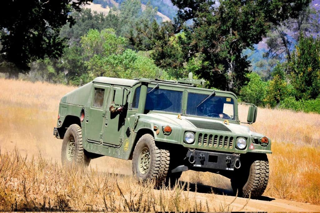 The Military Humvee Has Great Ground Clearance