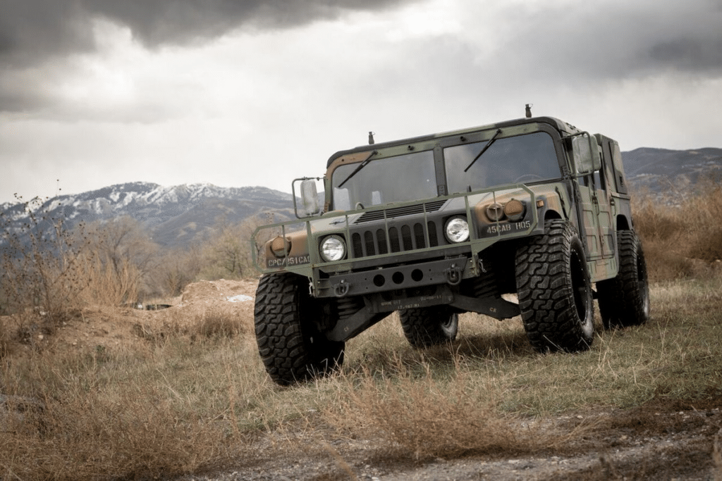 Military Humvee is Always Off-Road Ready