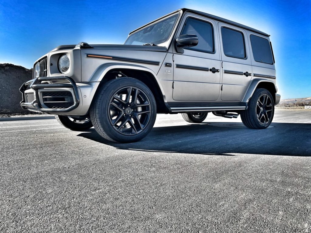 Armoured Silver Mercedes G Wagon Armormax 