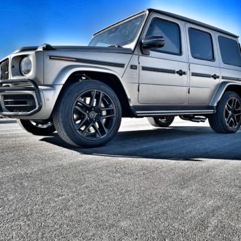 Armoured Silver Mercedes G Wagon Armormax