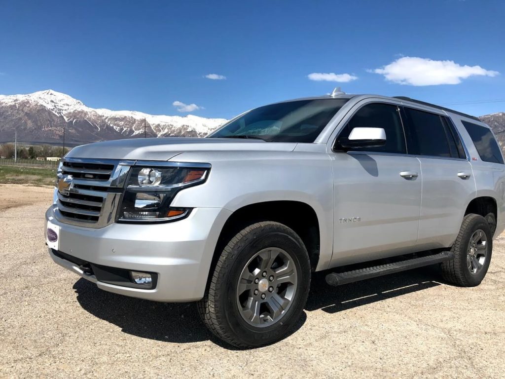 Silver Armored Suburban