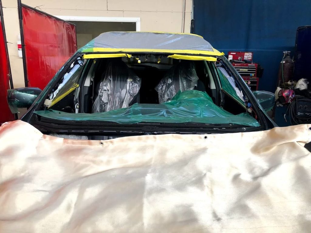 Windshield Bulletproof Installation