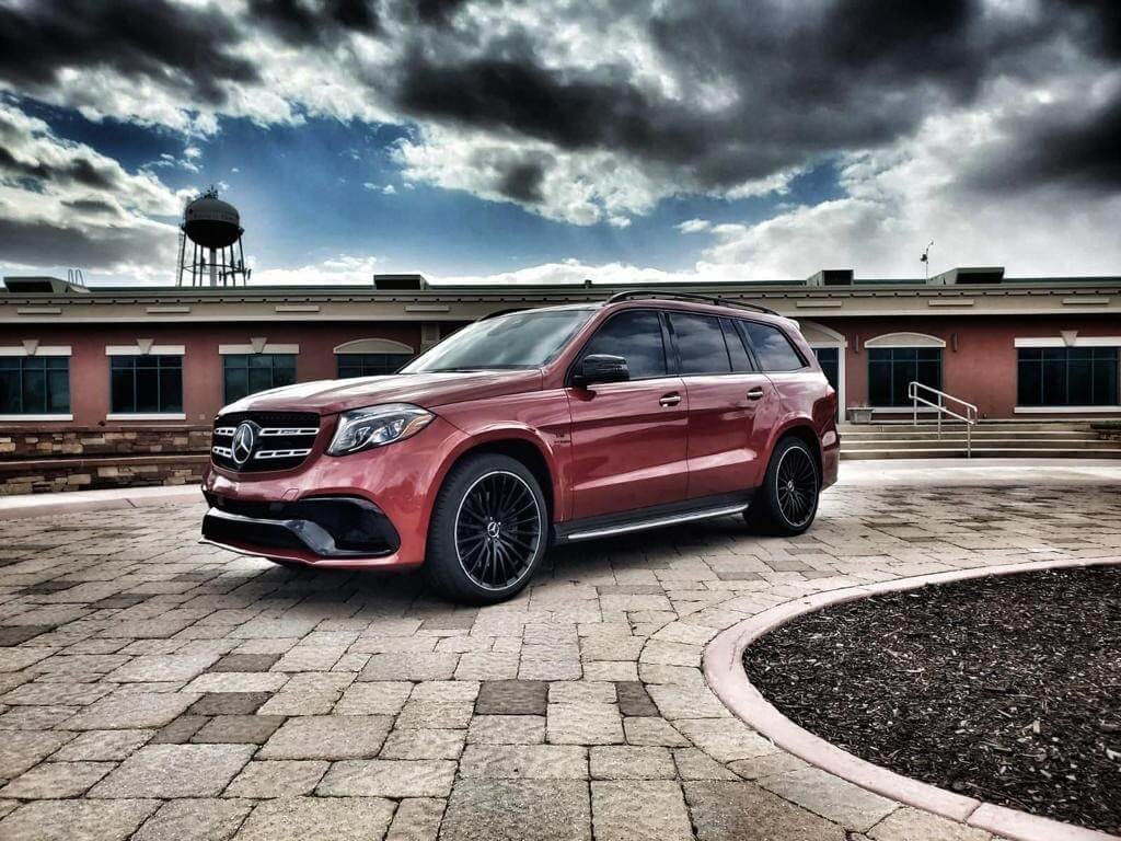 Armored Red Mercedes Armormax Luxury Utah Transport