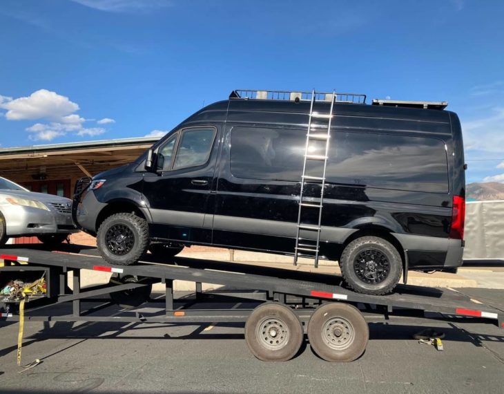 Bulletproof Mercedes-Benz Sprinter Van