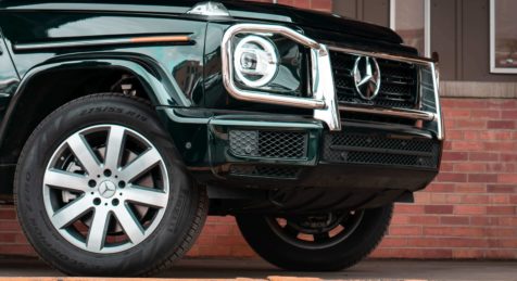 Armoured Green Mercedes G Wagon