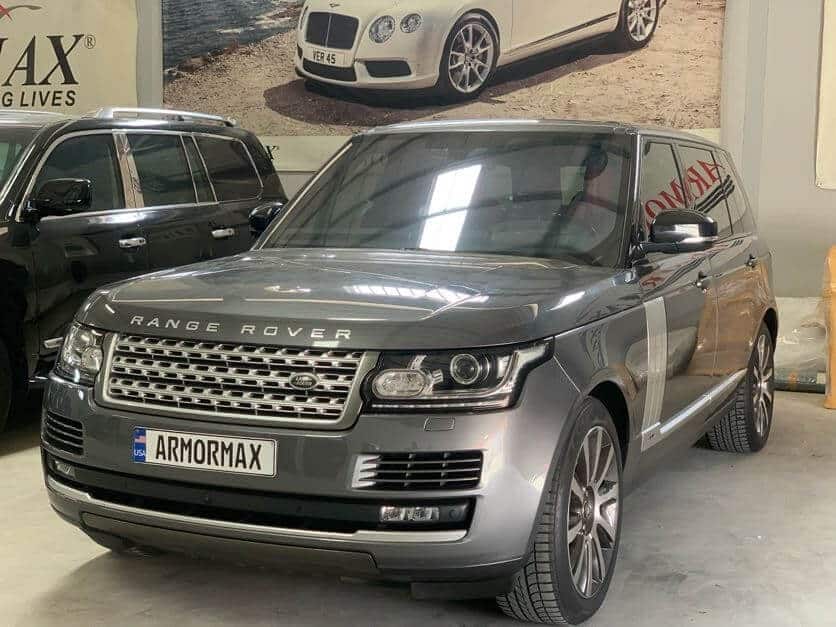 Armoring Process - Starting a Bulletproof Range Rover