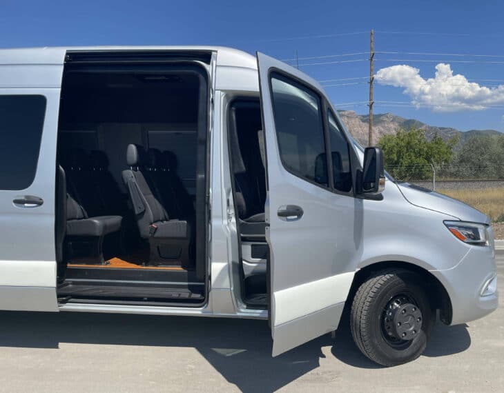 Bulletproof Mercedes-Benz Sprinter Van