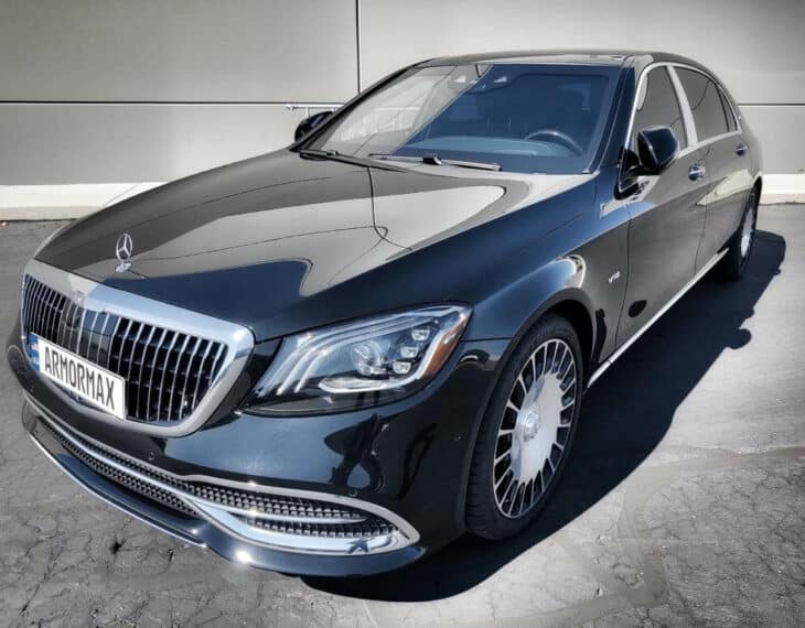 Maybach Armored Armoring Armormax Accra Maybach B4 Build