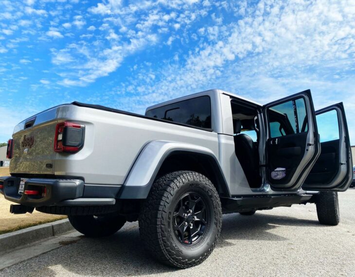 Bulletproof Jeep Rubicon Gladiator Inside Top