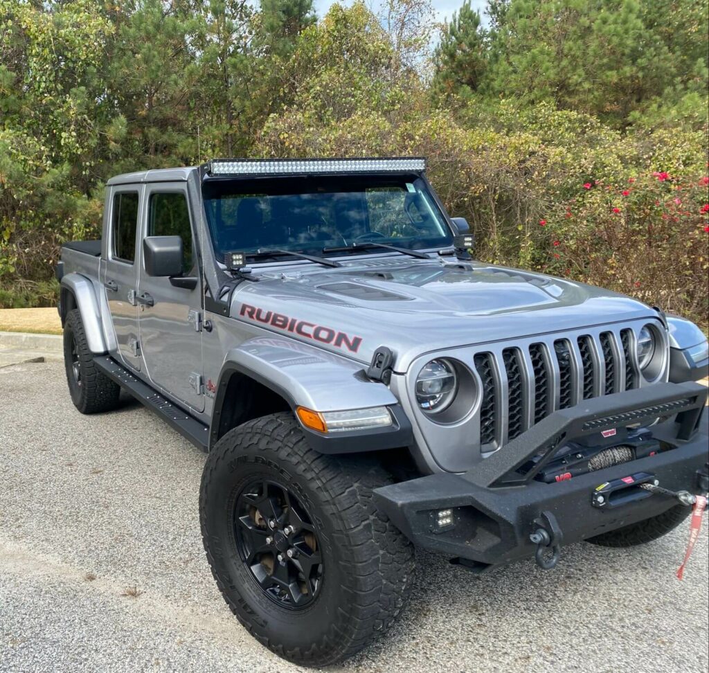 Bulletproof Jeep Rubicon Gladiator Windshield Back