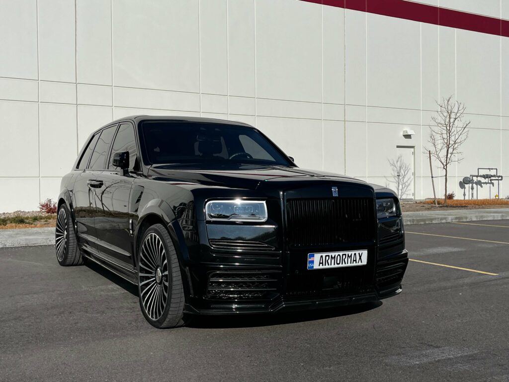 Bulletproof Rolls Royce Cullinan Armormax Utah Armoring Luxury