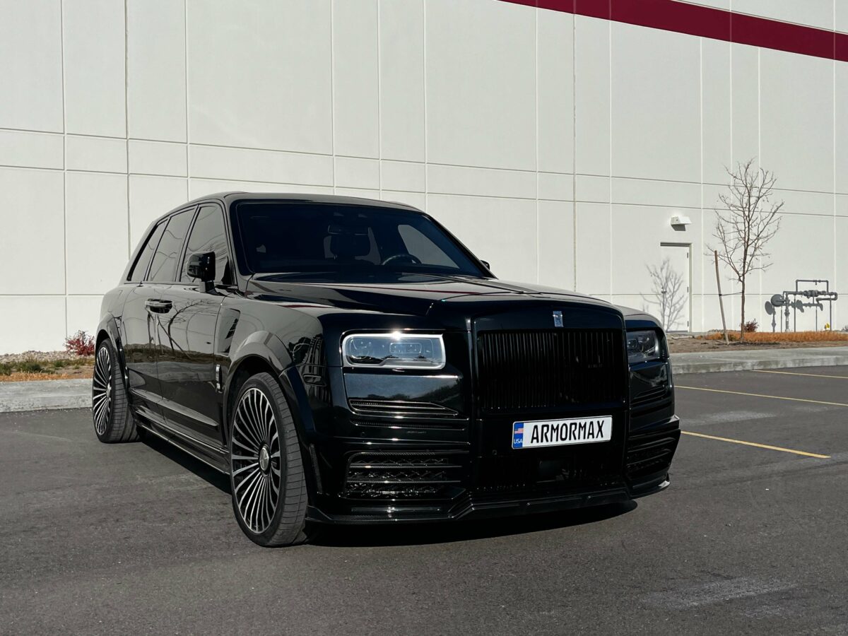 Bulletproof Rolls Royce Cullinan Armormax Utah Armoring Luxury