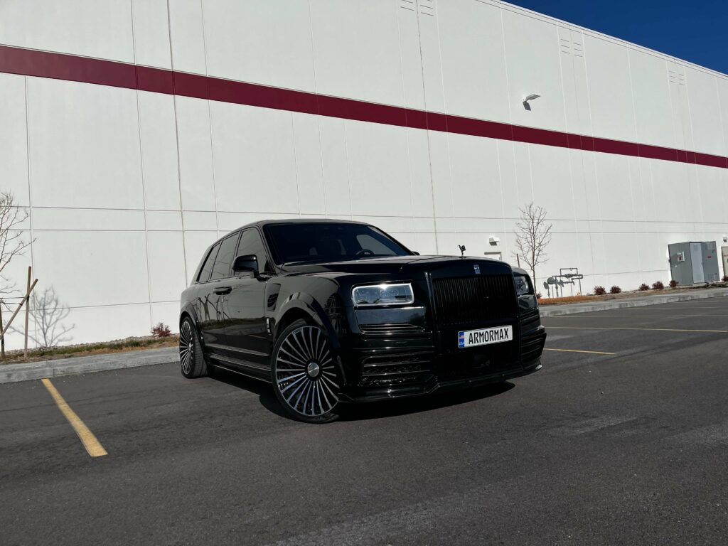 Bulletproof Rolls Royce Cullinan Armormax Utah Front