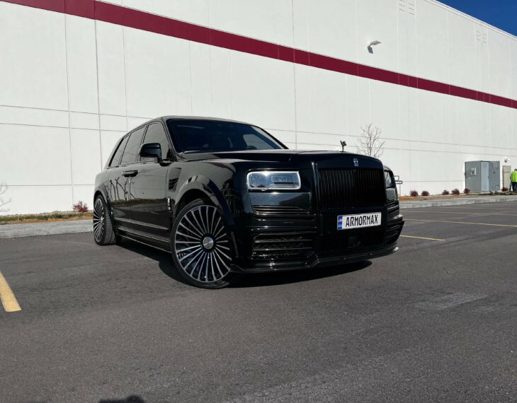 Bulletproof Rolls Royce Cullinan Armormax Utah Side